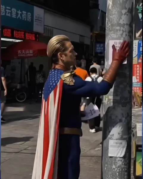 祖国人闯荡中国街头