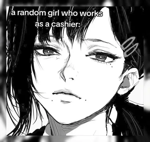 Random Cashier Girl