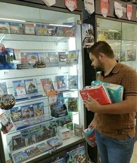 Man Buying Plants vs Zombies