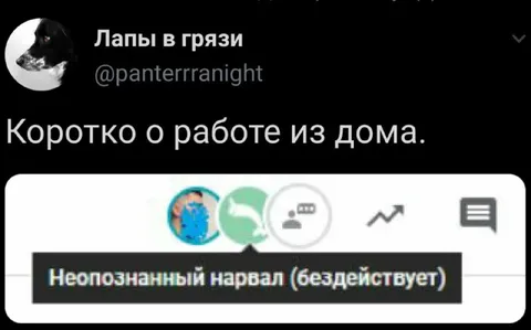 Коротко о работе из дома