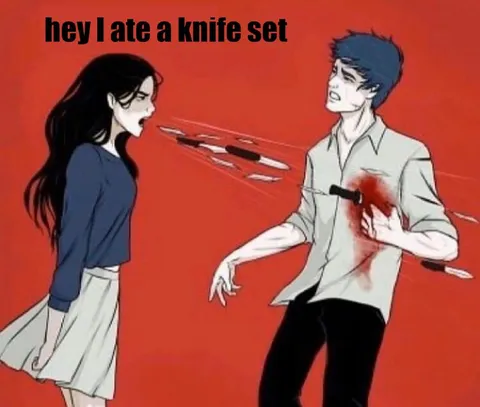Hey I Ate a Knife Set