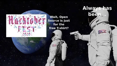 Open Source Is for the Free T-Shirt