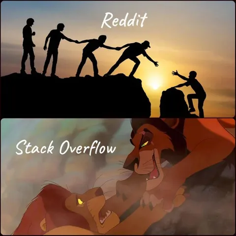 Reddit Helps, Stack Overflow Attacks