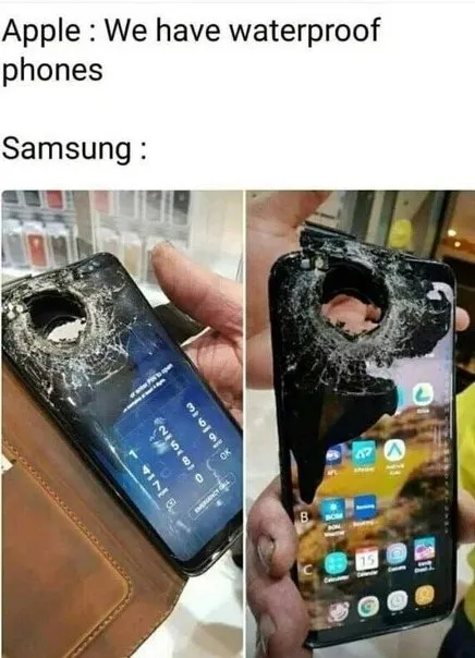 Apple Waterproof Phones Samsung