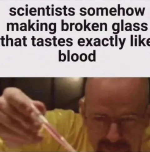 Broken Glass That Tastes Like Blood