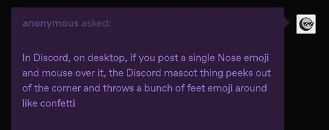 Discord Feet Emoji Confetti