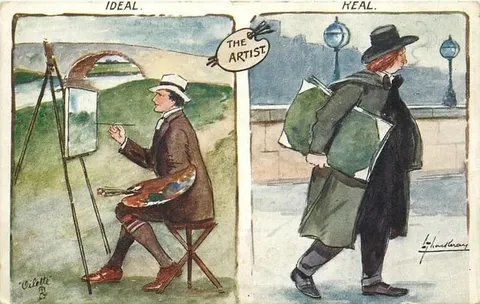Ideal Artist Versus Real Artist