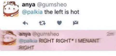 The Left Is Hot Correction