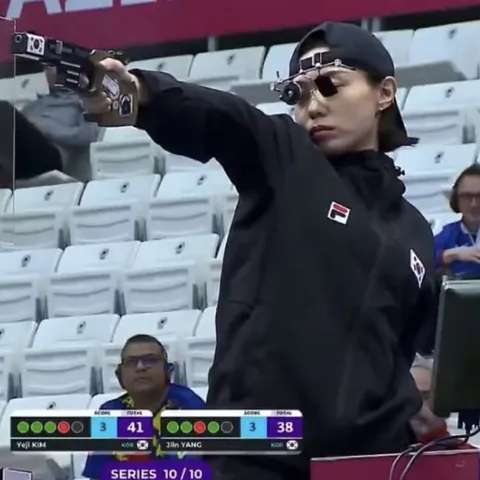 Kim Ye-ji Taking Aim