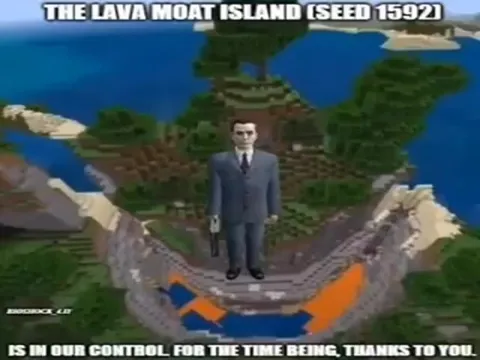 Lava Moat Island Under Control