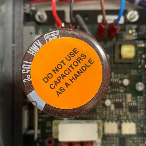 Do Not Use Capacitors as Handles