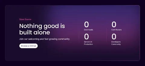 Nothing Good Is Built Alone