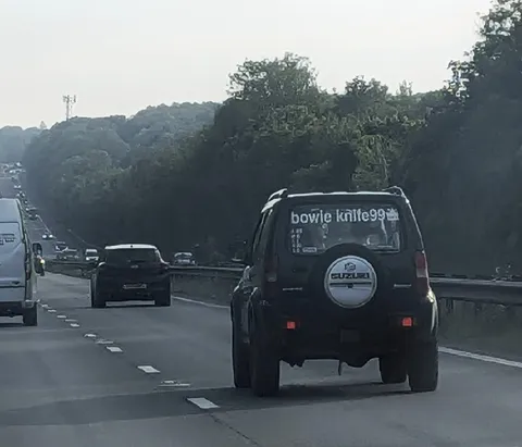 Bowie Knife on the Highway