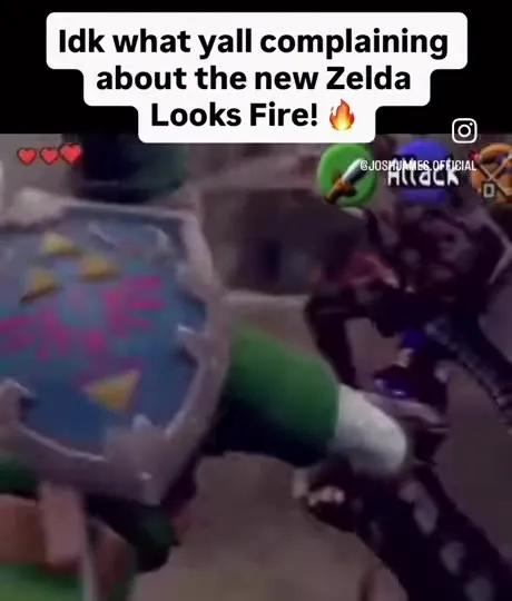 New Zelda Looks Fire