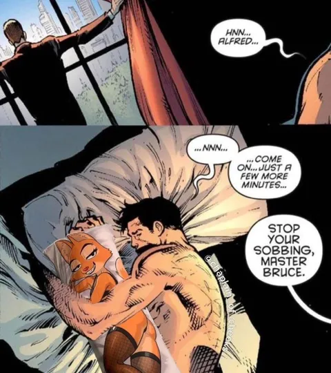 Master Bruce Stop Sobbing