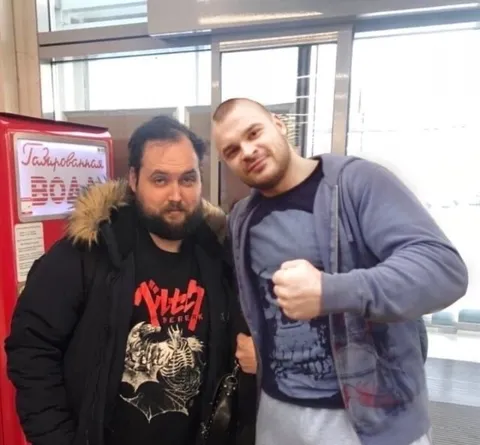 Два мужика на позитиве