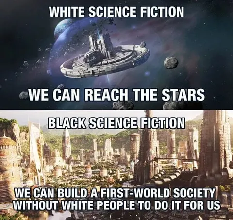 White Science Fiction vs Black Science Fiction