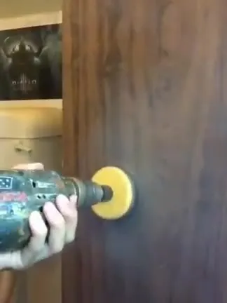 Greased Cabinet Water Trick