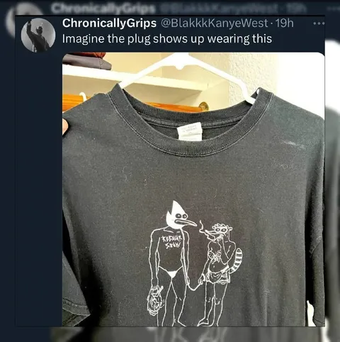 The Plug Wearing Regular Show