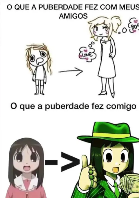 O que a puberdade fez comigo