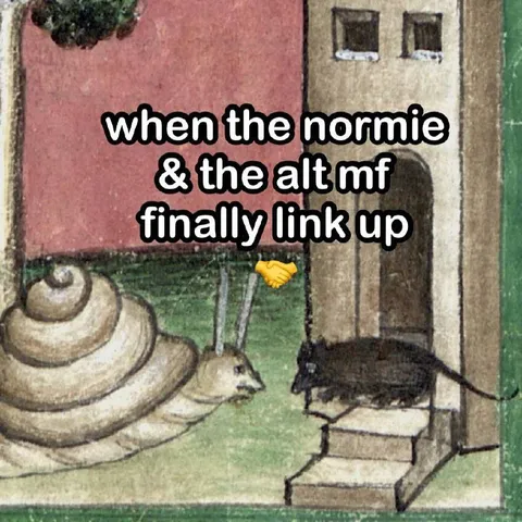 Normie and Alt Finally Meet
