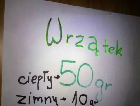 Wrzątek za pięćdziesiąt groszy