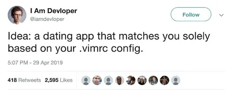 Dating App Based on Vimrc