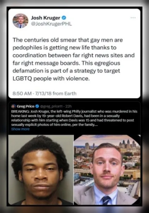 Gay Men Pedophile Smear Tweet