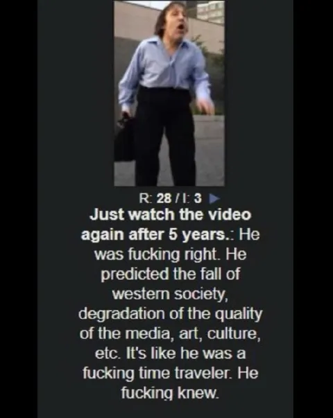 He Was Fucking Right