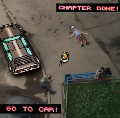 Chapter Done Go to Car