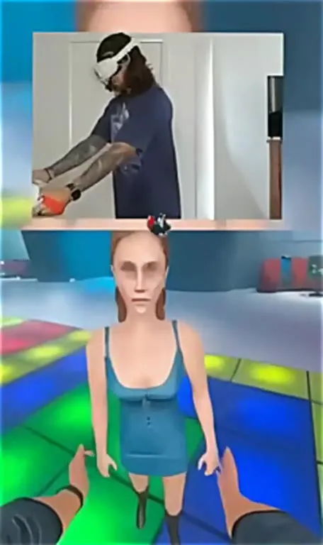 Слепой танцор и падающие NPC