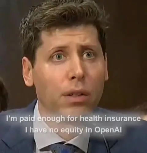 Sam Altman Has No OpenAI Equity