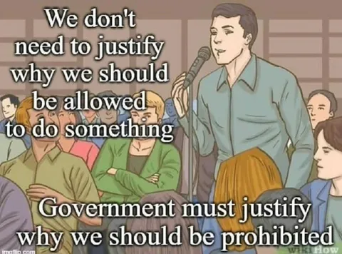 Government Must Justify Prohibitions