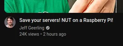 NUT on a Raspberry Pi