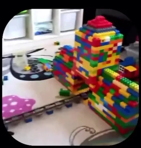 Lego Train Sends You Flying