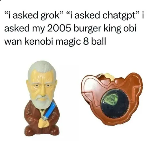 Asked the Obi-Wan Magic 8 Ball