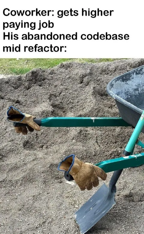 Abandoned Codebase Mid-Refactor