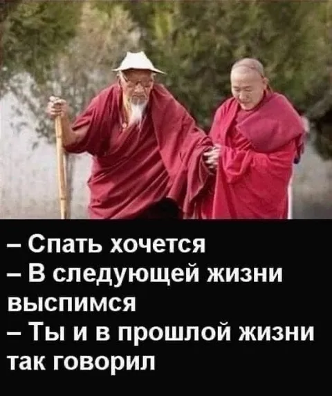 Выспимся в следующей жизни
