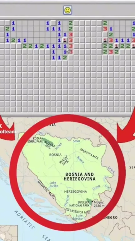 Minesweeper Finds Bosnia