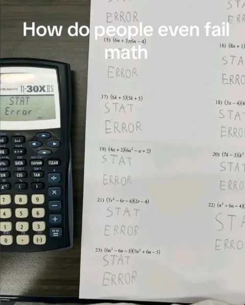 How Do People Even Fail Math