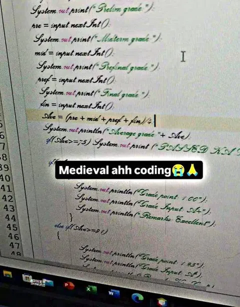 Medieval Coding Meme