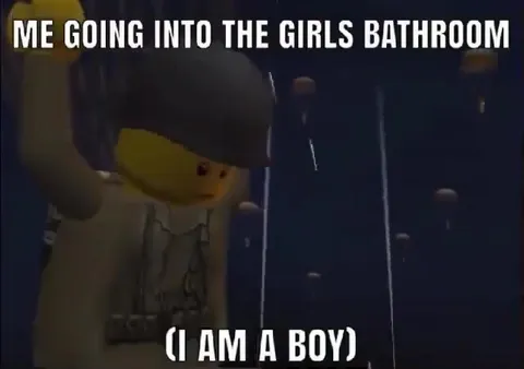 Going Into the Girls Bathroom