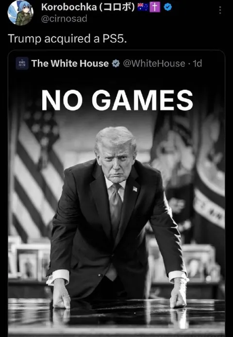 Trump Has No Games
