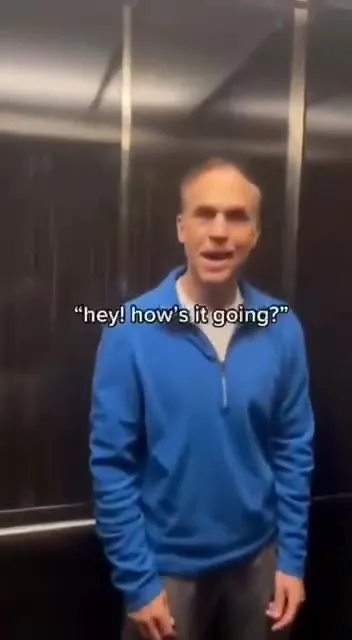 Elevator Small Talk Goes Wrong