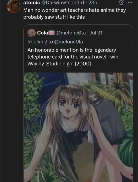 Art Teachers Hate Anime