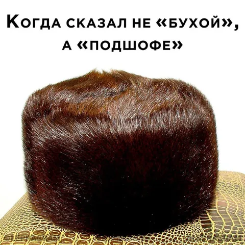 Когда сказал «подшофе»
