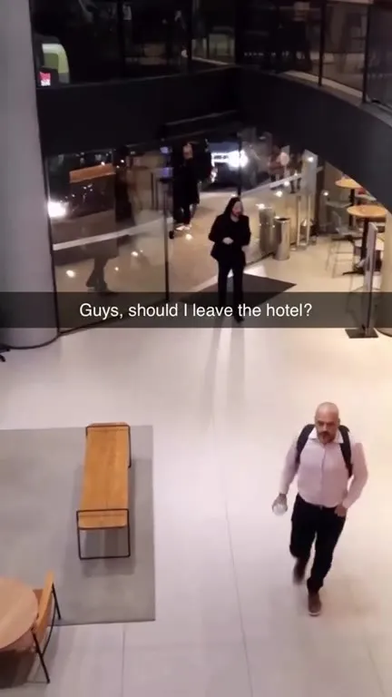Should I Leave the Hotel?