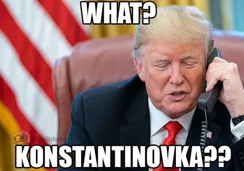 Trump Hears Konstantinovka