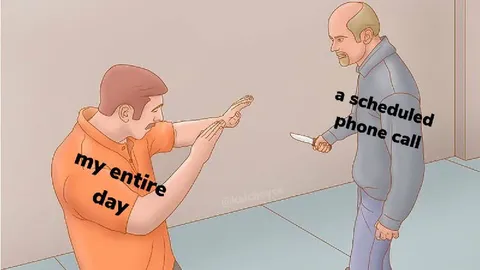 My Entire Day vs Scheduled Call