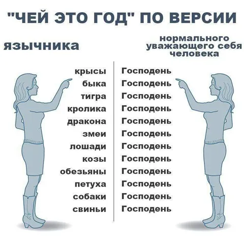 Чей это год по версии язычника